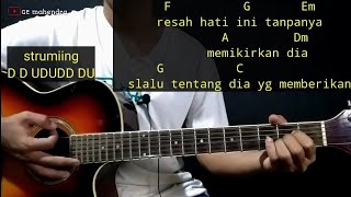 Kunci Gitar MEMIKIRKAN DIA - Seventeen | By GE Mahendra