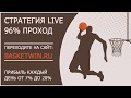 Простая и прибыльная стратегия на баскетбол в LIVE с проходимостью +96%