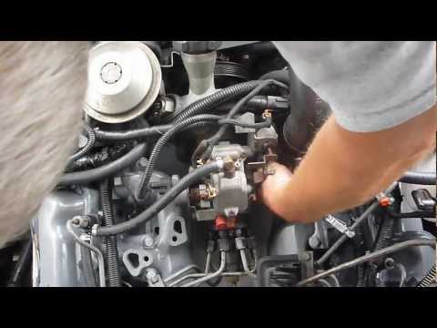 Pump Timing Adjustment YouTube