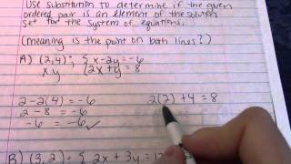 3.1 Using Graphs to Solve Linear Systems ex 1