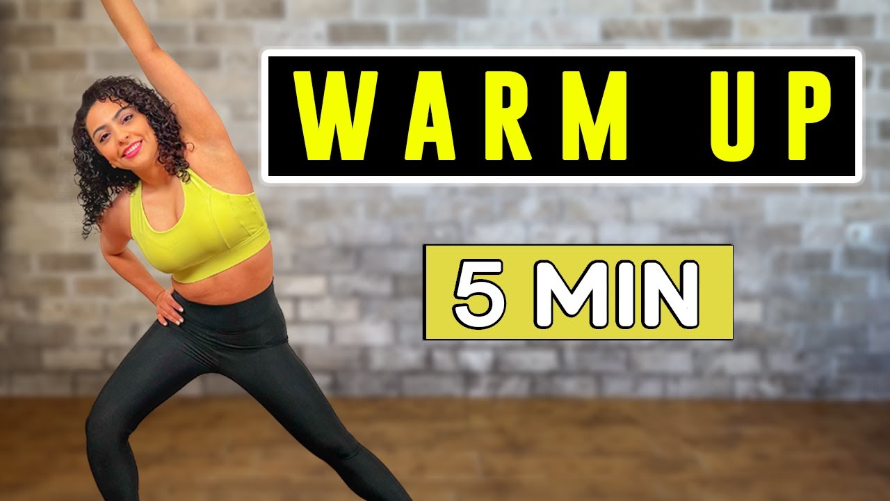 5 MIN FULL BODY WARM UP BEFORE WORKOUT| NO JUMPING| NO EQUIPMENT - YouTube