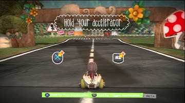 Little Big Planet Karting beta - Introduction and Tutorial