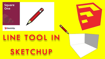 line tool in Sketchup |  training Series