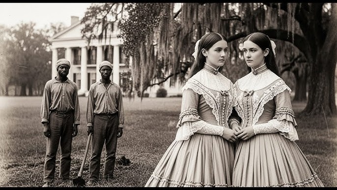 The Georgia Twins Who Married Their Enslaved Lovers | The Forbidden Pact of 1847 | vintage truth - YouTube