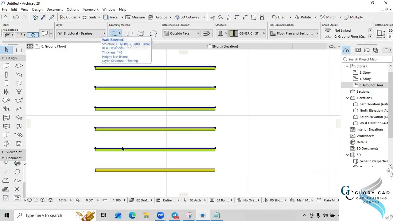 Wall Pet Palette commands in ArchiCAD