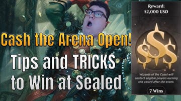 How To Cash the Arena Open! | 86% Win Rate Sealed Guide | Everything you need to know about KHM