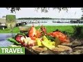 He digs in the ocean for a sea-to-plate menu in Hilton Head He digs in the ocean for a sea-to-plate menu in Hilton Head