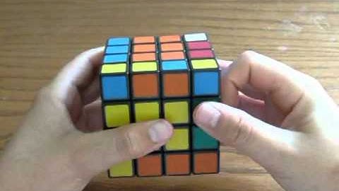 How To Solve The 4x4 Rubik