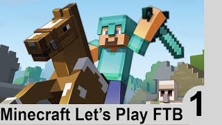 Minecraft Let's Play FTB — Epi.1 — My Beast To Feed