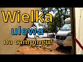 Wielka ulewa na campingu! Musimy trzymać namiot! | Chorwacja 2020 #2