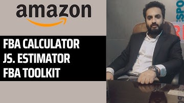 how to use FBA calculator | How to use js estimator | How to use FBA toolkit | Work N Solution