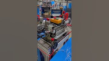 Tube handle making machine!