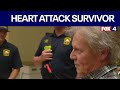 Plano heart attack survivor thanks saviors