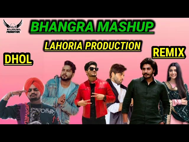 Bhangra Mashup_Lahoria production _ft baljinder production mix Dhol Remix class=