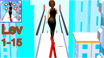 Slidewalk gameplay walkthrough part-1 Level 1-15 (iOS/Android)