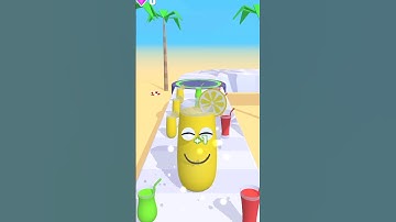 Juice Run🥤All Levels Gameplay Android, IOS - Walkthrough #4 #shorts #games