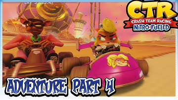 Crash Team Racing Nitro-Fueled: Adventure Mode Walkthrough Part 4 Citadel City