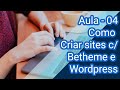 Como criar sites com Betheme e Wordpress – Aula 04 Menu, Barra de ação e Rede Social