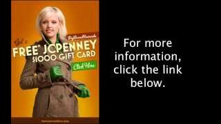 Free JcPenney Gift Card