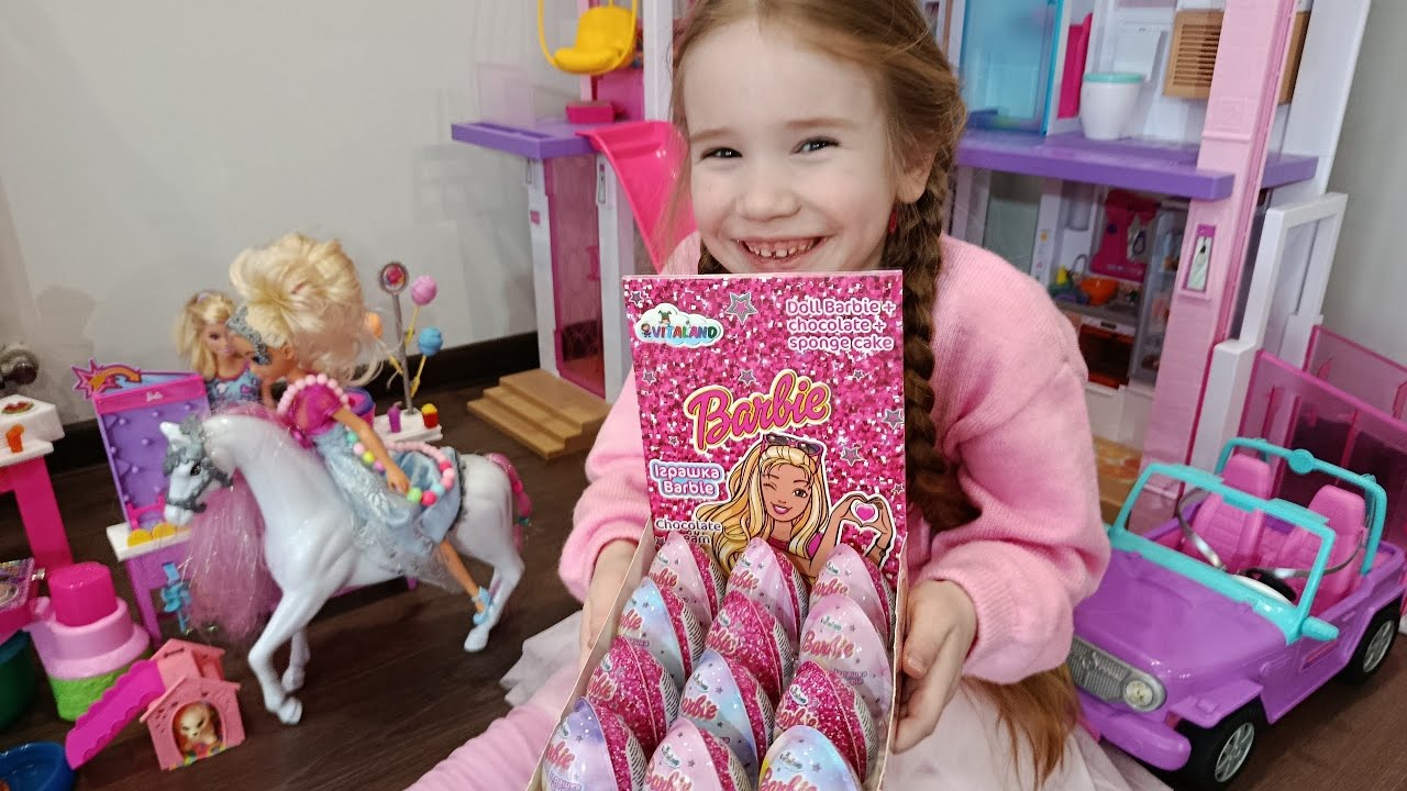 Яйца СЮРПРИЗЫ Барби для Евы 🥚🎁 ( Unboxing surprise eggs Barbie )