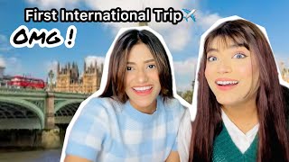 OMG 😱 First international Trip | SAMREEN ALI VLOGS