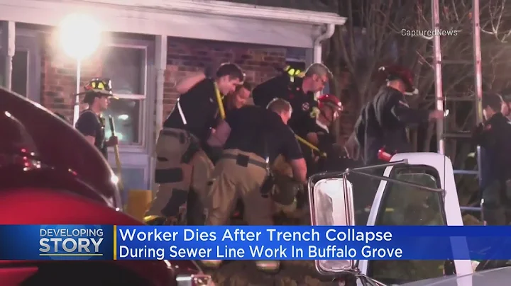 Worker dies after being trapped by trench collapse...
