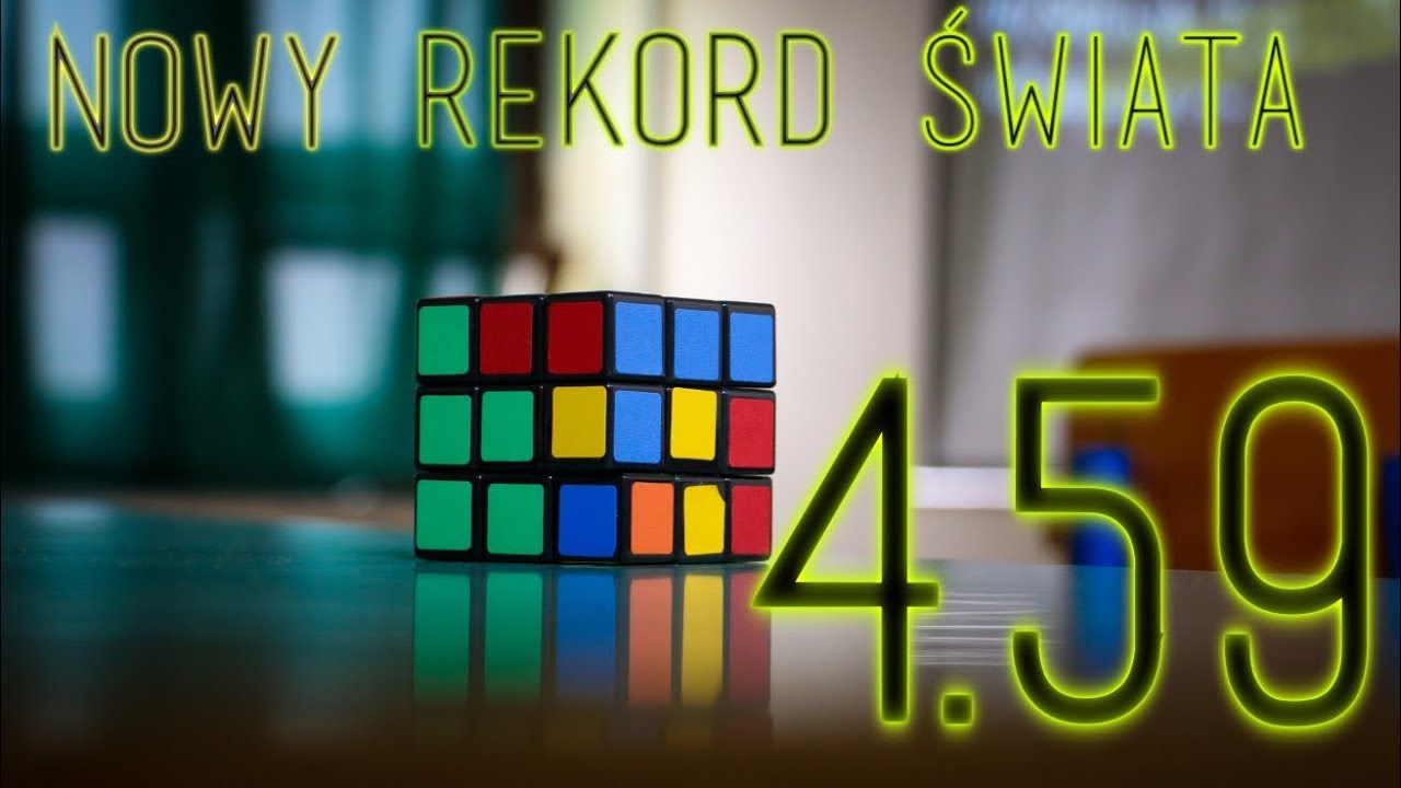 Rekord świata W Układaniu Kostki Rubika 3x3