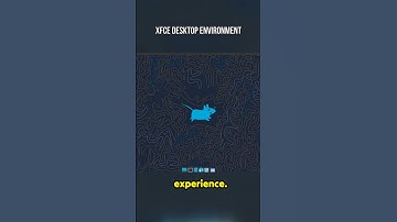 xfce  desktop environment #xfce #linux #linuxinstallation #shorts