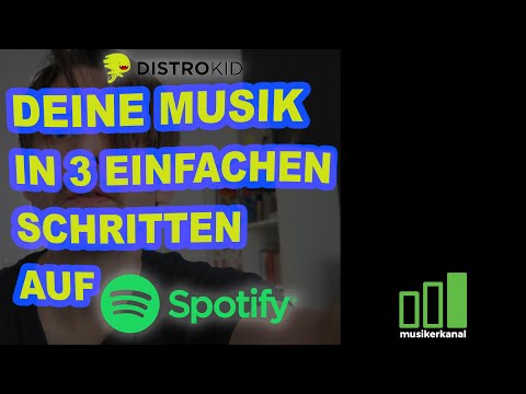 Auf Spotify Musik hochladen mit DISTROKID -2020- Tutorial in 3 EINFACHEN Schritten (Deutsch|German)