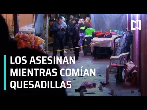 Balacera en la colonia Doctores | Balacera en puesto de quesadillas - En la Mira