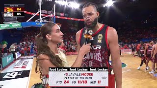 Javale Mcgee Post-Game Interview Vs Perth Wildcats - Round 6, Nbl26