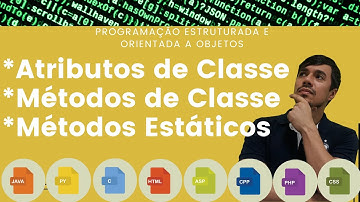 Programação Orientada a Objetos: Atributos e Métodos de Classe e Métodos Estáticos em Python
