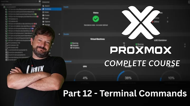 Proxmox VE Made Easy – Complete Training Series (Part 12 - Terminal Commands)