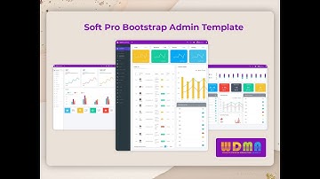 Soft pro Dashboard Admin Template lightweight and beautifully designed