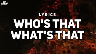 Video thumbnail of "Niko B - Who's That What's That (Lyrics)"