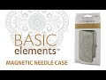 Beadsmith Basic Elements Magnetic Needle Case