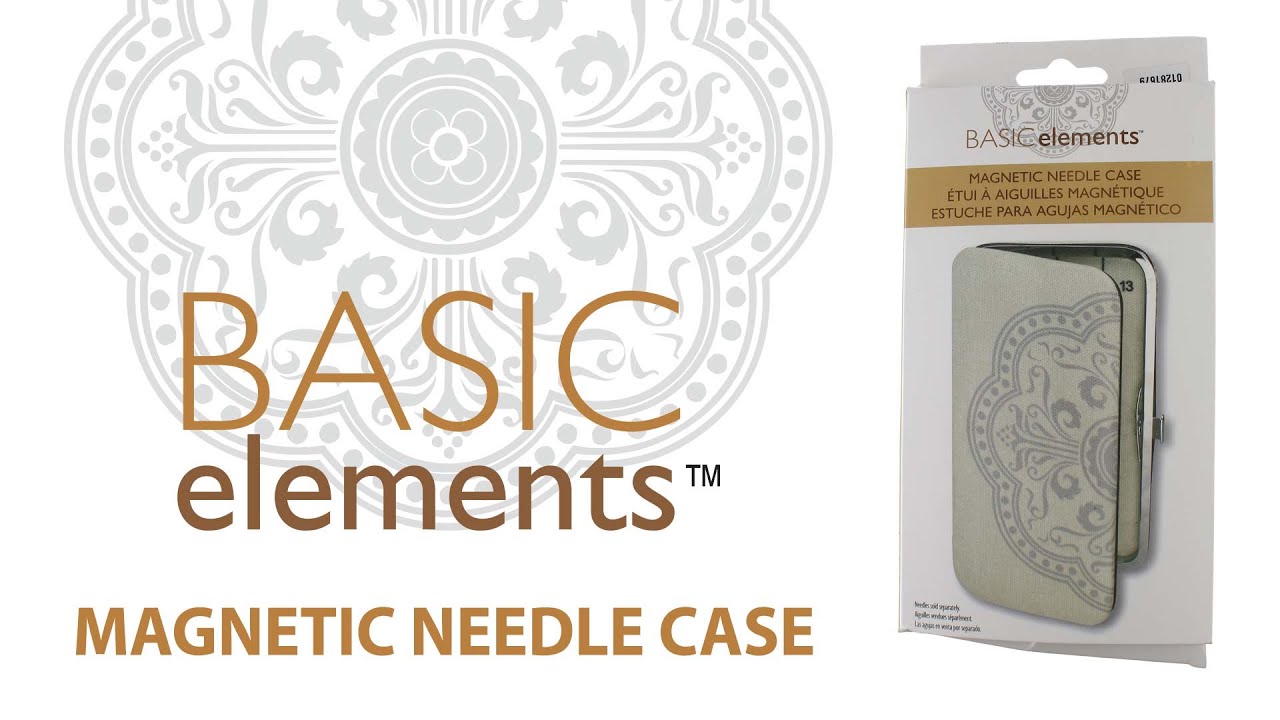 Beadsmith Basic Elements Magnetic Needle Case 