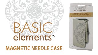 Beadsmith Basic Elements Magnetic Needle Case