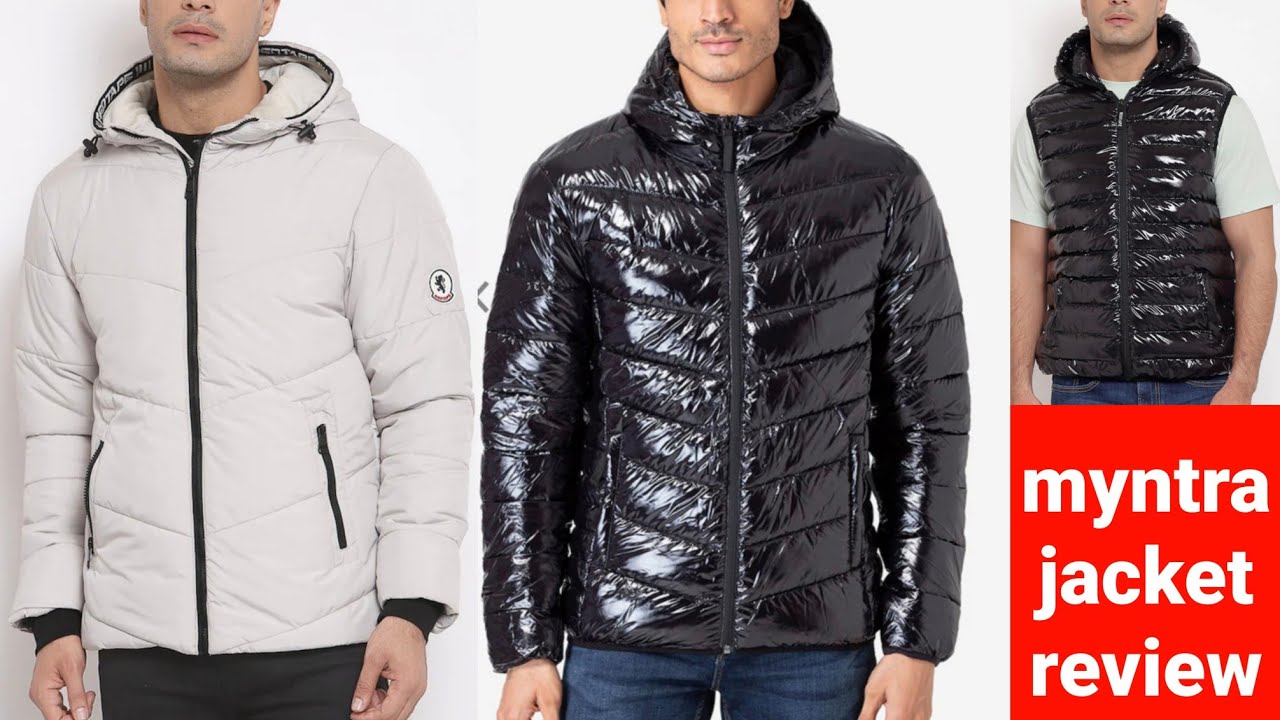 Myntra haul | red tape mens puffer jackets review | RARA | upto70% off ...