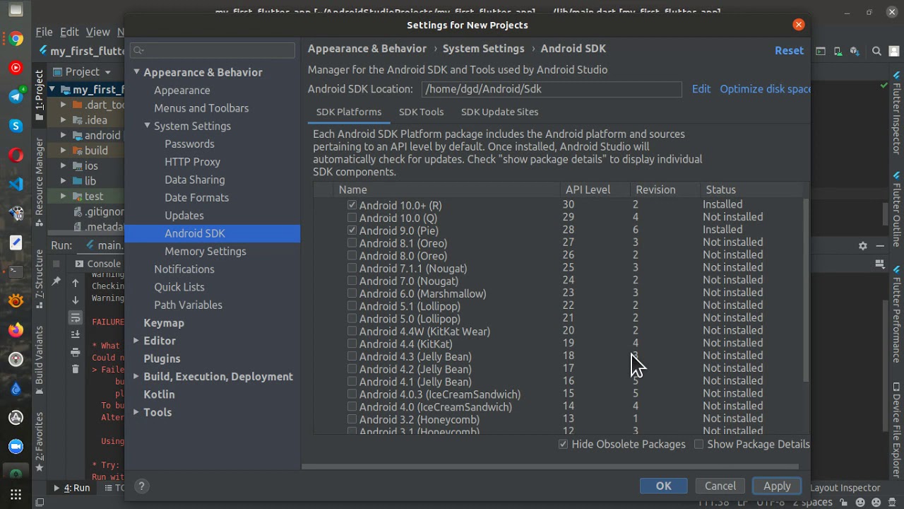 android sdk download for android studio