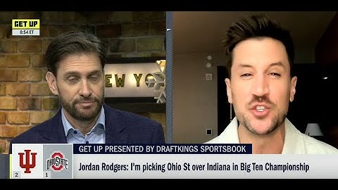 GET UP | Ohio State is too strong for Indiana 🔥- Jordan Rodgers predicts OSU will win over IND