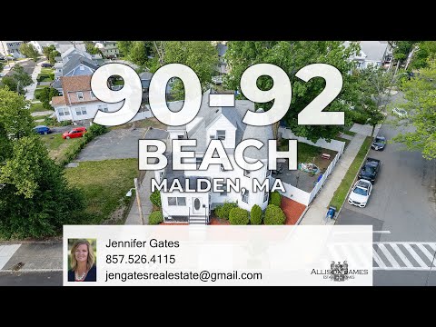 90-92 Beach Street, Malden, MA home video tour