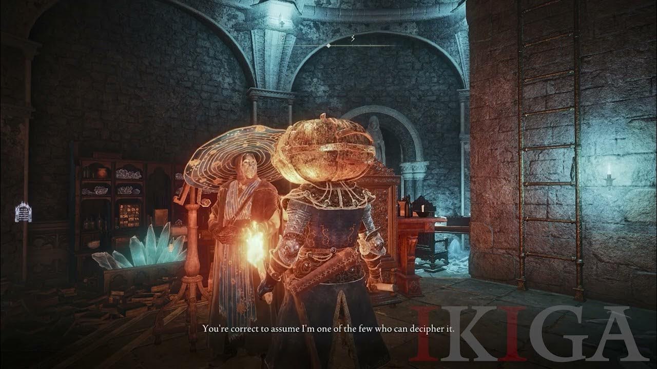 ELDEN RING YOU CAN ACTUALLY HAND OVER SCROLL TO SELUVIS DIALOGUE QUOTES YouTube