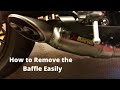 Akrapovic Exhaust Baffle Removal | Yamaha MT07 | With Sound Comparison