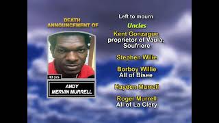Celebrity Andy Mervin Murrell  ~ Long Obituary Wealth