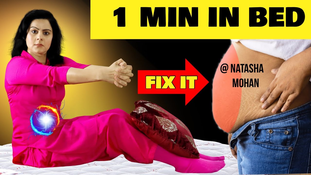 Ultimate 1 Min Belly Fat Exercises For Flat Stomach🔥In 7 Days Reduce