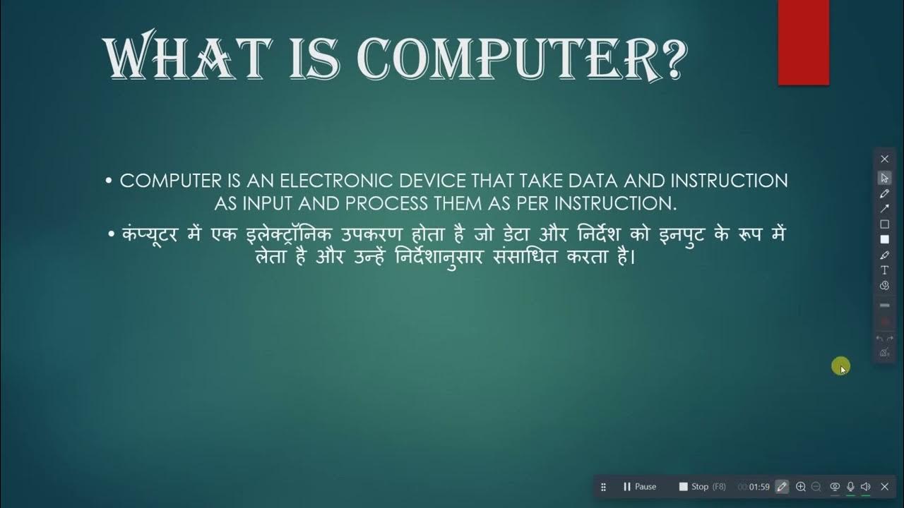 Computer Basic For Beginners | Fundamental Of Information | Computer ...