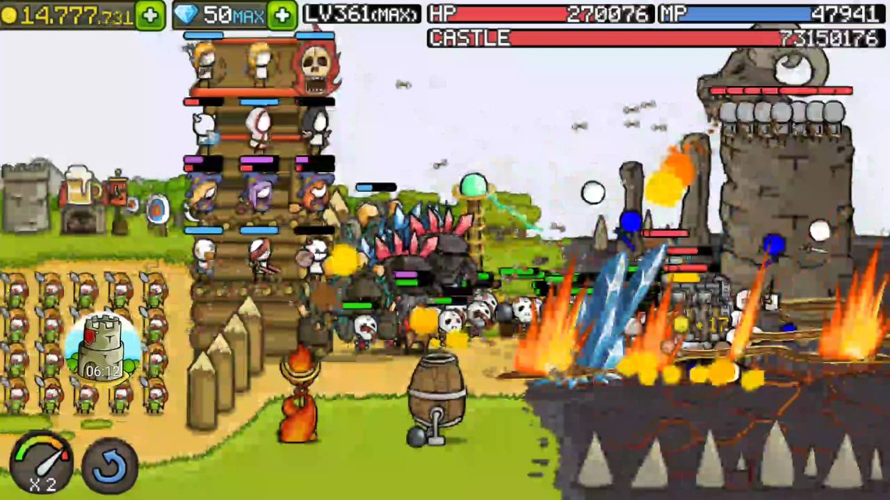 Grow Castle Hell Colony 22000, 22250, 22500, 22750 and 23000