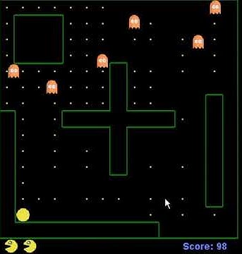 Create Pacman game in java - YouTube