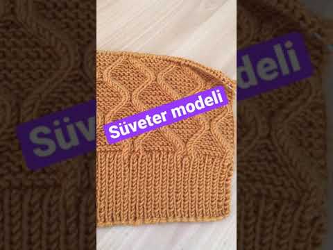 Süveter yelek modeli